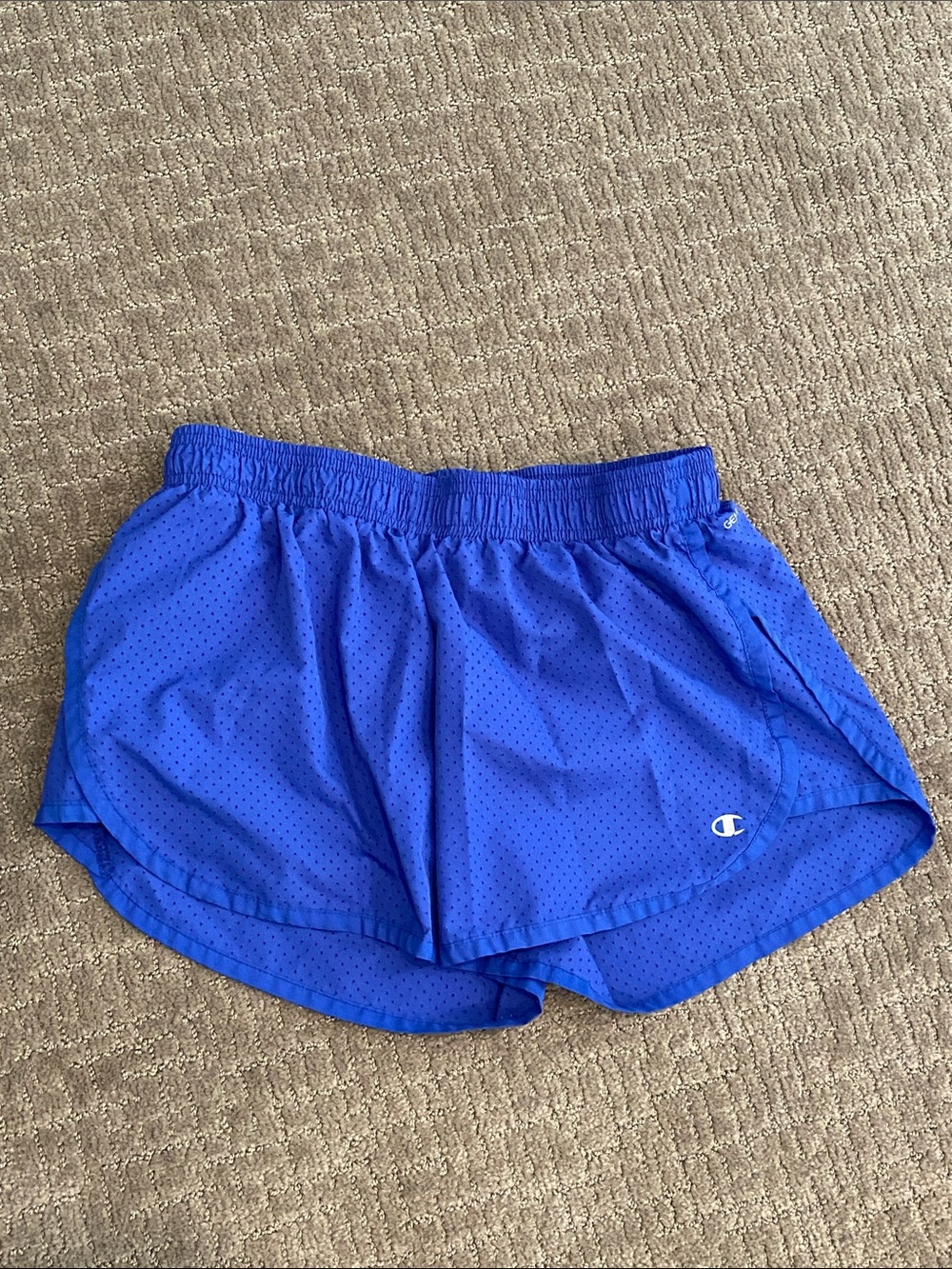 Champion Women's Royal Blue Athletic Running Shorts
